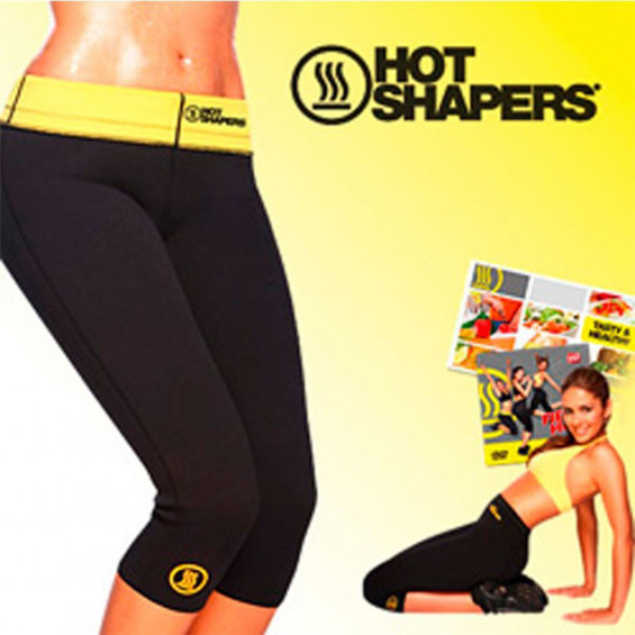 Бриджі для схуднення HOT SHAPERS RG-88335, Легінси для схуднення, Одяг для вагогонки, з ефектом сауни