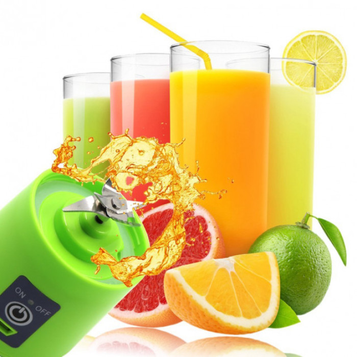 Блендер Smart Juice Cup Fruits USB. Колір фіолетовий
