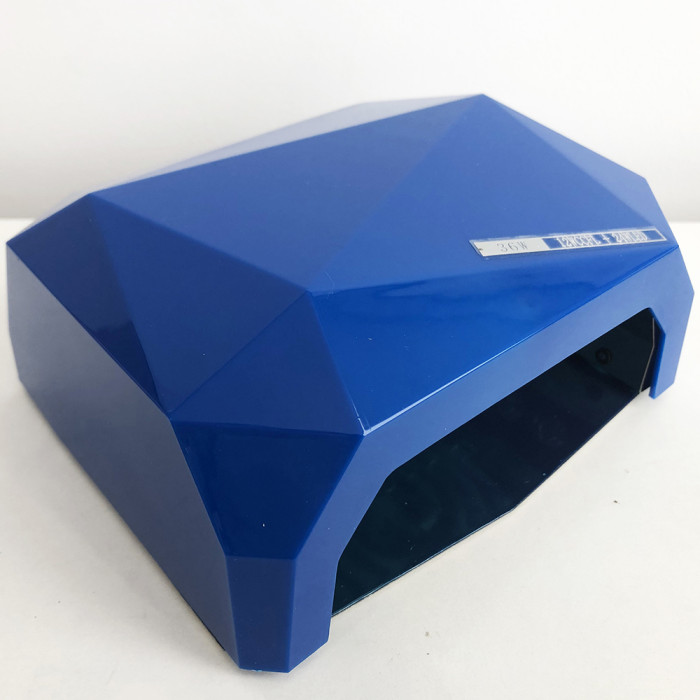Сушарка для нігтів UV LAMP CCF+LED, Лампа для нарощування нігтів, для манікюру сенсорна. Колір: синій