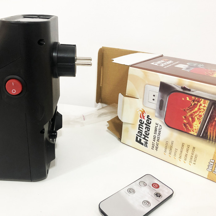 Портативний обігрівач Flame Heater 900 Вт, тепловий вентилятор, обігрівач для дому, ветродуйчик