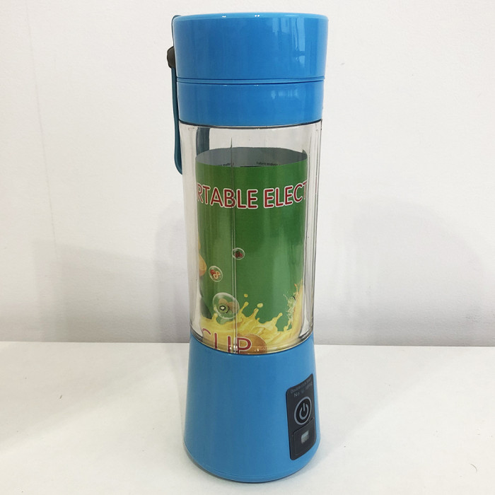 Блендер Smart Juice Cup Fruits USB. Колір синій
