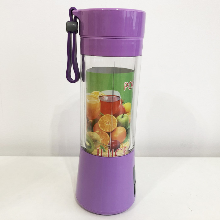 Блендер Smart Juice Cup Fruits USB. Колір фіолетовий