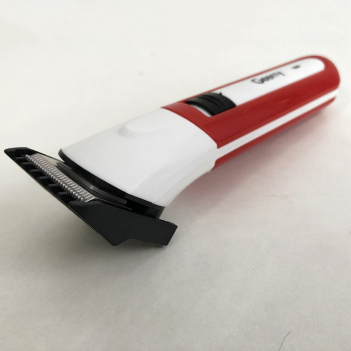 Машинка для стрижки GEMEI GM-702. Колір червоний