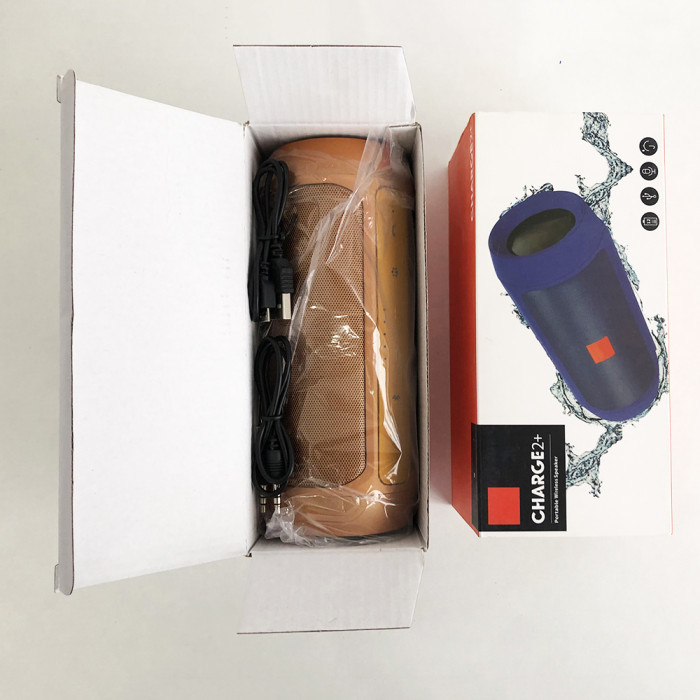 Колонка JBL CHARGE2 + J2 (аналог) Колір: золотий