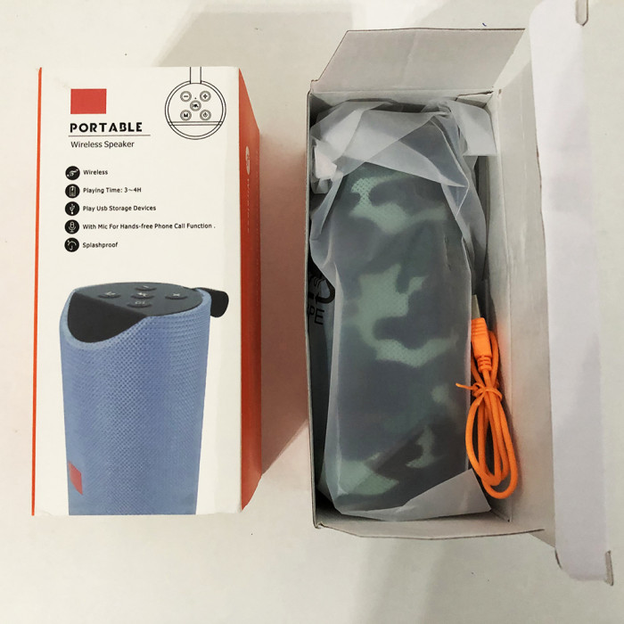 Колонка портативна bluetooth вологостійка JBL TG-113 (аналог). Колір: камуфляж