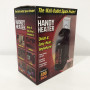 Портативний обігрівач Rovus Handy Heater Black 400 Вт, обігрівач дуйчик, побутовий тепловентилятор