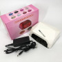 Сушарка для нігтів UV LAMP CCF+LED, Сушарка для нігтів, Портативна сушарка для нігтів. Колір: білий