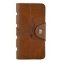 Чоловічий портмоне Baellerry Genuine Leather COK10, Стильний чоловічий гаманець. Колір: коричневий