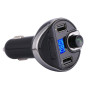 Трансмітер для авто FM MOD-T20, USB, MicroSD. Колір чорний