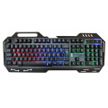 Клавіатура UKC KEYBOARD GK KW-900/4400 дротова з підсвічуванням мембранна