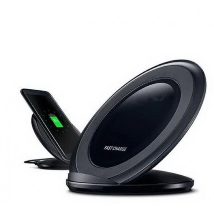Швидке бездротове заряджання для телефону FAST CHARGE WIRELESS S7 бездротове зарядне. Колір: чорний