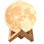 Нічник світиться місяць Moon Lamp 18 см, Ночник дитячий для кімнати, Дитячий нічник безпечний для дитини