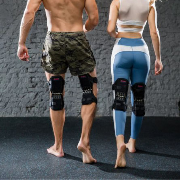 Колінні стабілізатори підколінні бионические Powerknee Nasus для підтримки колінного суглоба з антибактеріальним покриттям
