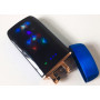 Запальничка імпульсна USB ZGP-70, акумуляторна запальничка, запальничка із зарядкою, вітрозахисна запальничка