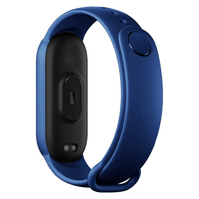 Фітнес браслет Smart Watch M5 Band Classic Black смарт годинник-трекер. Колір синій
