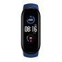 Фітнес браслет Smart Watch M5 Band Classic Black смарт годинник-трекер. Колір синій