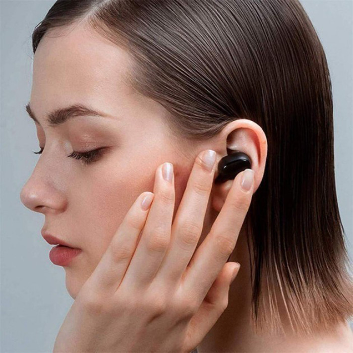 Навушники бездротові блютуз TWS MiPods A6S True, бездротові навушники для смартфона. Колір чорний