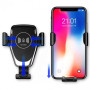 Тримач для телефону в машину HOLDER WC1 HZ Wireless charger c бездротовою зарядкою 10 Вт