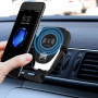 Тримач для телефону в машину HOLDER WC1 HZ Wireless charger c бездротовою зарядкою 10 Вт