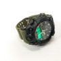 Годинник наручний чоловічий SKMEI 1586AG ARMY GREEN, чоловічий армійський водостійкий тактичний. Колір: зелений