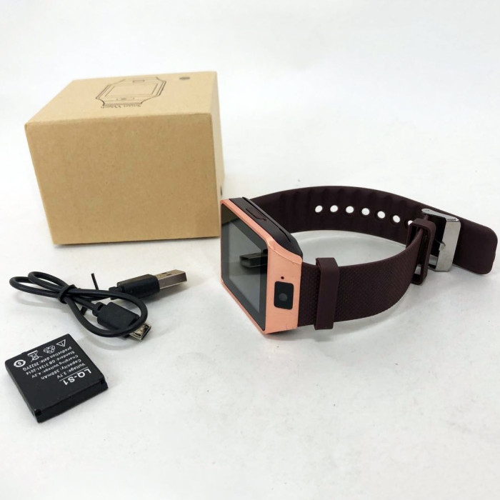 Смарт-годинник Smart Watch DZ09. Колір: золотий