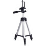 Штатив для телефону та фотоапарата Tripod 3110 PRO портативний трипод 0,35-1.02м висота. Колір: срібний