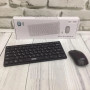 Бездротова клавіатура IOS з мишкою Keyboard Wireless 901. Колір: чорний