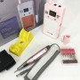 Портативний фрезер для нігтів Nail Drill YT-928 акумуляторний з індикатором заряду на 35 000 оборотів. Колір: рожевий