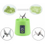Блендер Smart Juice Cup Fruits USB. Колір зелений