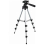 Штатив для телефону та фотоапарата Tripod 3110 PRO портативний трипод 0,35-1.02м висота. Колір: срібний