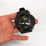 Годинник наручний чоловічий SKMEI 1520BK BLACK, армійський годинник протиударний. Колір: чорний