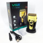 Професійна електробритва VGR V-383 Finale Shaver з підставкою, чоловіча машинка для гоління