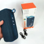 Портативна колонка Bluetooth TG654 8W з підсвічуванням, Акумуляторна колонка для музики. Колір: синій