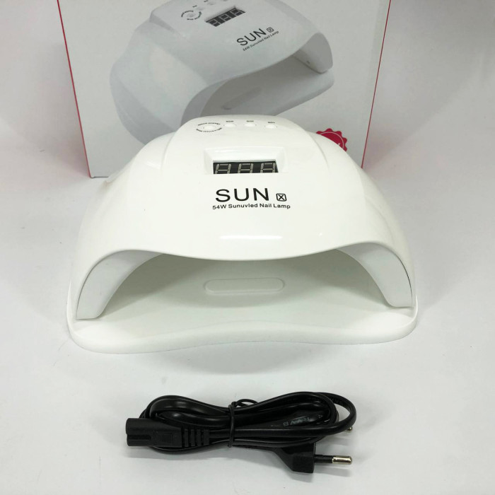 Професійна сушарка Sun X Beauty nail 54w FD 160A для нігтів, лампа для гель-лаку, Лампа майстра манікюру