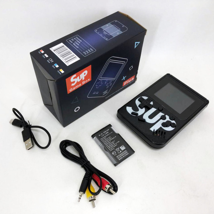 Ігрова приставка Sup Game Box 500 ігор, для телевізора, Ігрова приставка сап денді. Колір: чорний