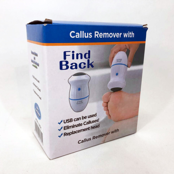Набір для педикюру Pedi Vac Callus Remover With, універсальна пемза для ніг, шліфування для п'ят
