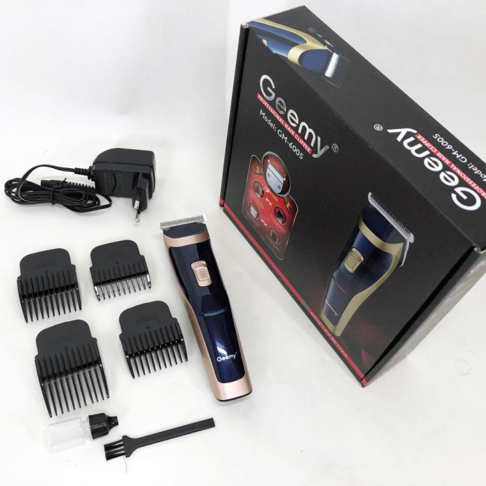 Машинка для стрижки Gemei GM-6005, Багатофункціональна акумуляторна машинка для стрижки