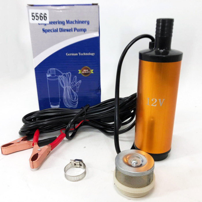 Насос занурювальний для перекачування палива дизеля бензину REWOLT Fuel/Diesel Pump 12В 12л/хв