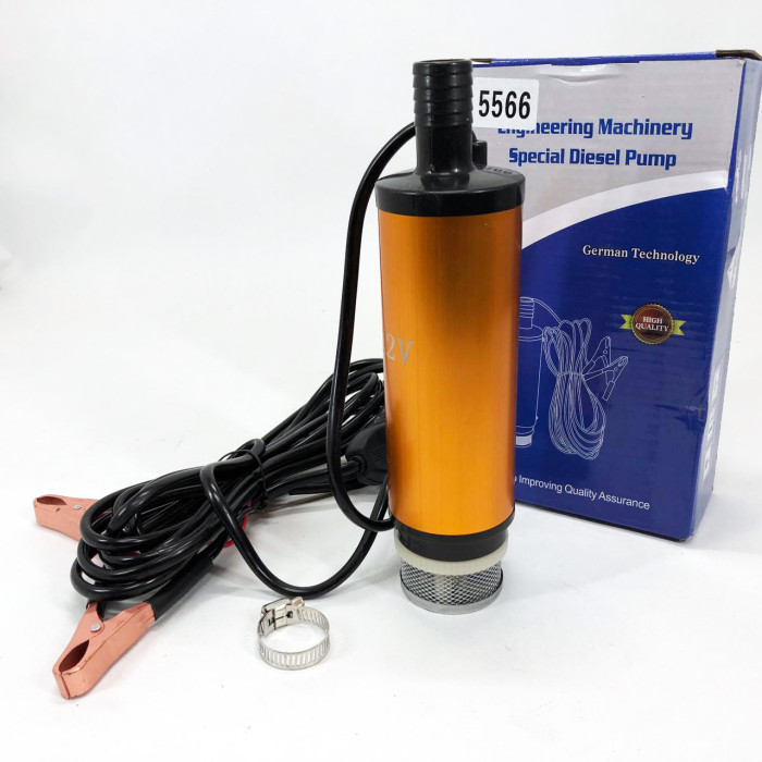 Насос занурювальний для перекачування палива дизеля бензину REWOLT Fuel/Diesel Pump 12В 12л/хв