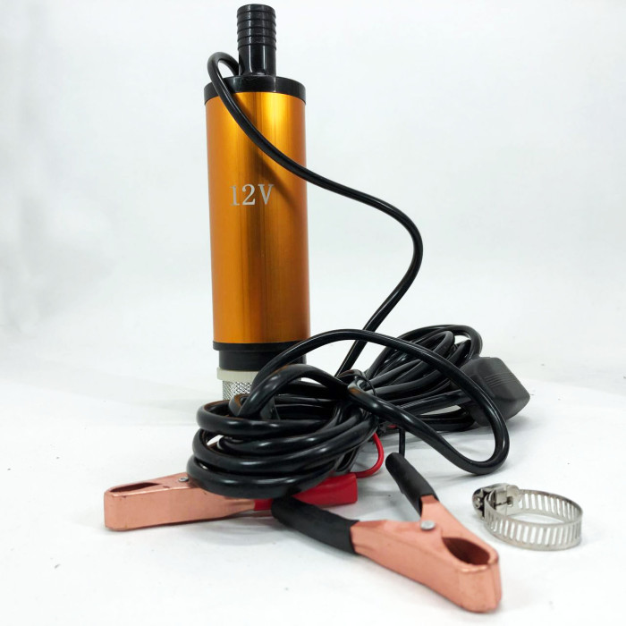Насос занурювальний для перекачування палива дизеля бензину REWOLT Fuel/Diesel Pump 12В 12л/хв