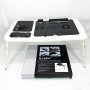 Складаний столик для ноутбука LD-09 E-Table, столик з охолодженням 2 USB кулера, Стіл підставка з вентиляцією