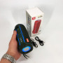 Портативна колонка Bluetooth з LED підсвічуванням TG288, акумуляторна колонка для музики. Колір: зелений