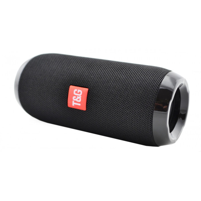 Bluetooth-колонка TG-117 портативна вологостійка. Колір чорний