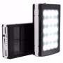 УМБ Power Bank Solar 40000 mAh мобільне зарядне із сонячною панеллю та лампою. Колір: чорний