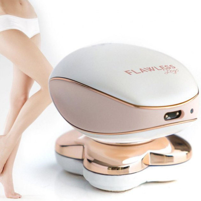 Епілятор акумуляторний Flawless Legs для ніг, жіноча електробритва для ніг
