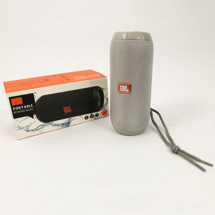 Bluetooth-колонка TG-117 портативна вологостійка. Колір: сірий