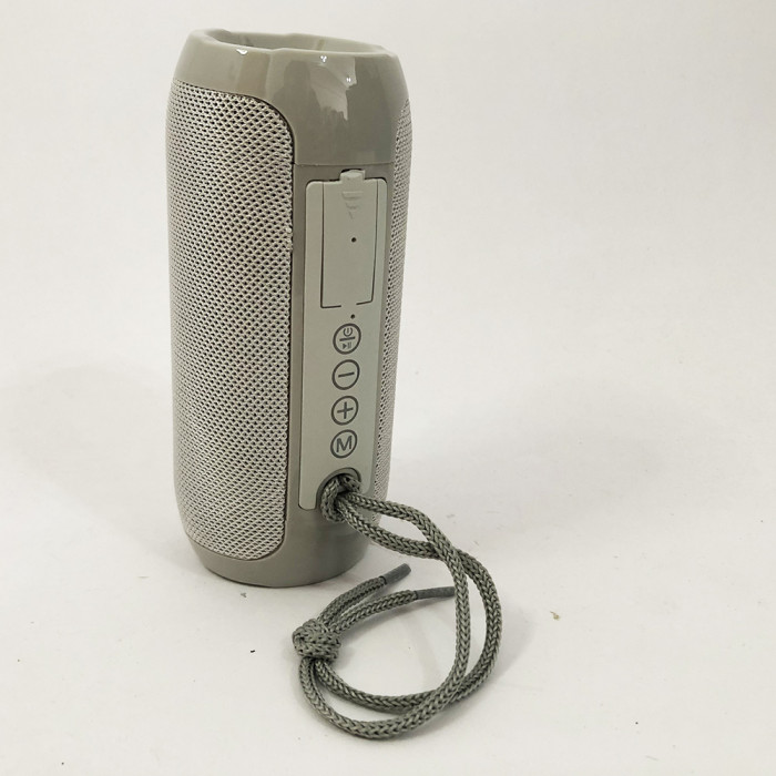 Bluetooth-колонка TG-117 портативна вологостійка. Колір: сірий