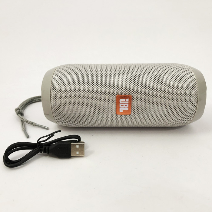 Bluetooth-колонка TG-117 портативна вологостійка. Колір: сірий