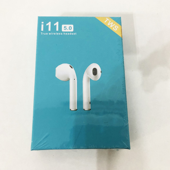 Бездротові навушники з сенсорним управлінням Unit i11 TWS Sensor Stereo Bluetooth 5.0. Колір білий