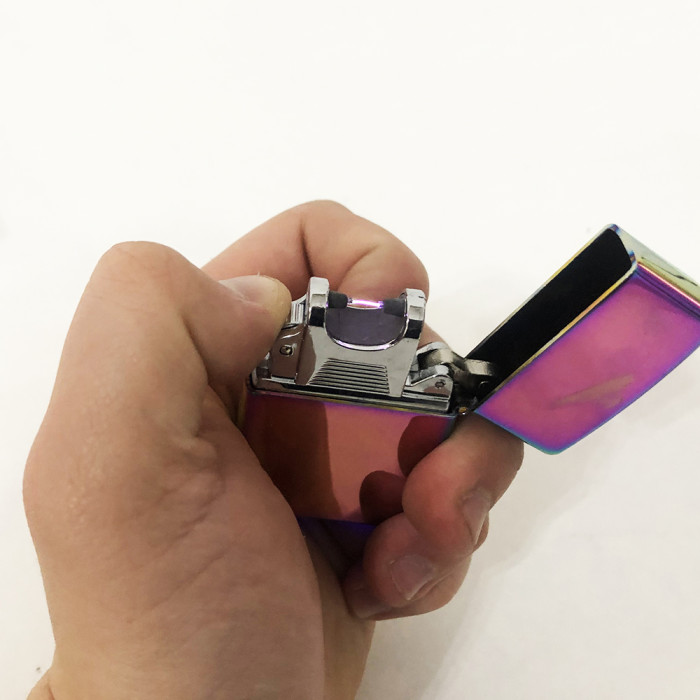 Запальничка імпульсна NB USB-215. Колір фіолетовий